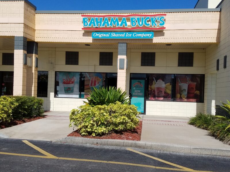 Bahama Bucks original shaved ice company